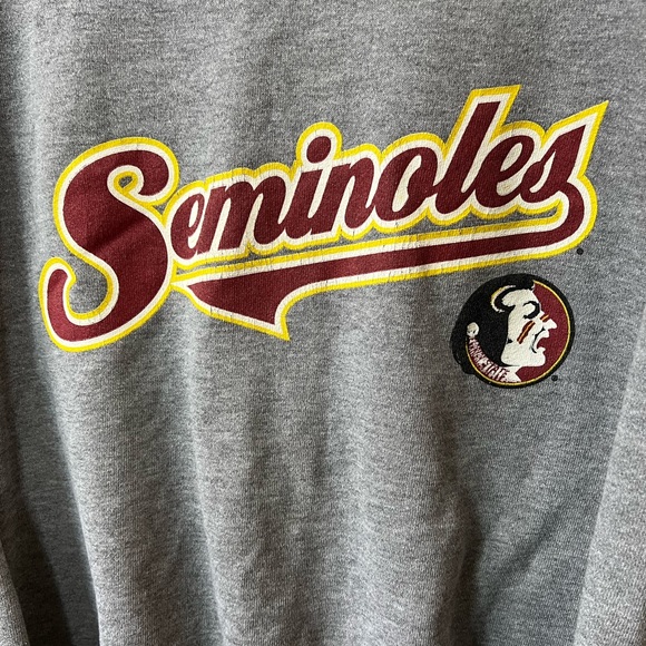VINTAGE STARTER FLORIDA SEMINOLES CREWNECK, SIZE 2XL - Picture 2 of 4